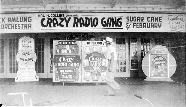 Theatre marquee for a Crazy Gang appearance. Theatre marquee for a Crazy Gang appearance.