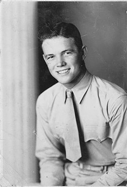 Sgt. “Mac” McFarland in 1941; he took her breath away. Sgt. “Mac” McFarland in 1941; he took her breath away.