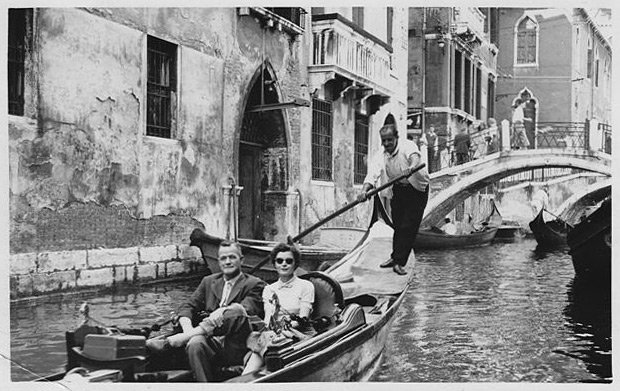 Lorraine and Mac in Venice in the late 1950s. Lorraine and Mac in Venice in the late 1950s.